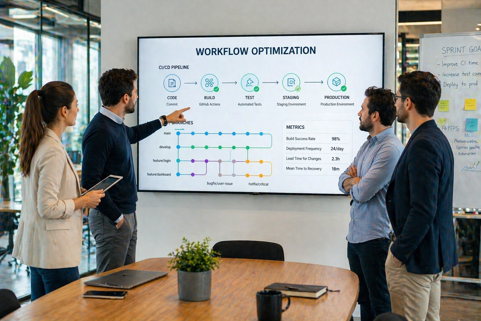 Dev Team Workflow Optimization – основно изображение